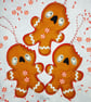 Bitten Felt Gingerbread Men - Image 6