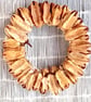 Contemporary dried Plant Seed Pods Wreath Ring Natural Decoration - Image 5