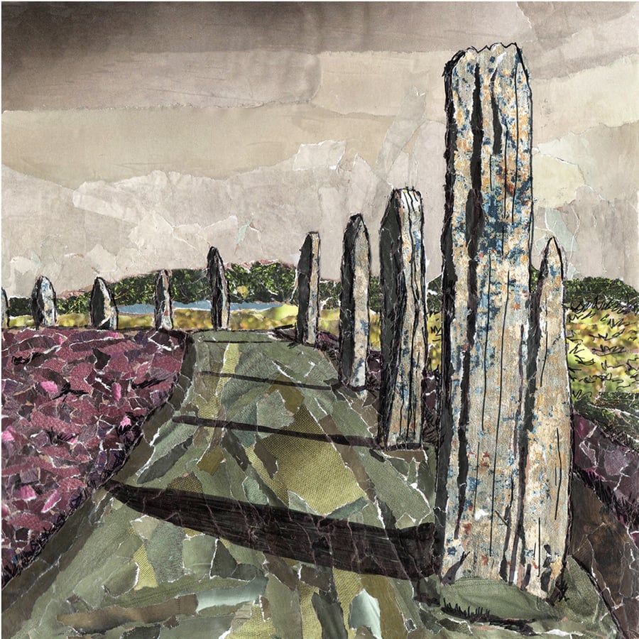 Ring of Brodgar Collage Print