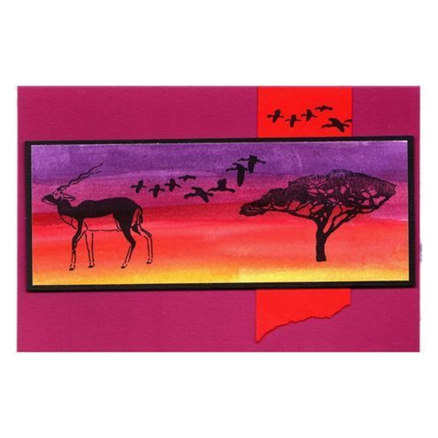 Africa Antelope at Dusk (AF063)