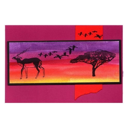Africa Antelope at Dusk (AF063)
