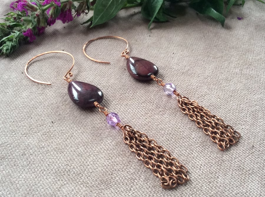 Dionysus Tassel Earrings 