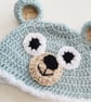 Newborn hat, neutral newborn winter hat, newborn photography prop, baby winter h - Image 3