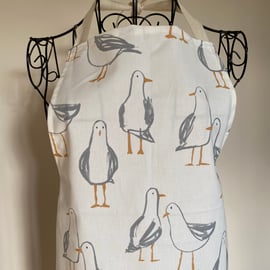 Homestead Country KITCHEN APRON - Coastal Seagull Design