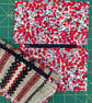 Woolly Wallet - Rosy Red. Handwoven in Wales - Image 3