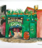 The Pilgrim Pub Liverpool Watercolour Print