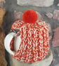 Tea Cosy, Cozy, Tea Pot Cover, Suki, For Life Stump Compatible, Hand Knitted - Image 2