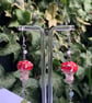Fairytale Fly Agaric Mushroom Earrings  - Image 1