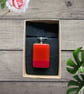 Necklace - Glass Fused Pendant - Red - Image 2