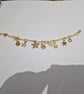 Star charm gold bracelet
