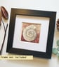 Little ammonite fossil original art miniature, artwork, tiny painting - Image 6