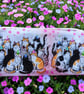 Party Cats Themed Pencil Case 
