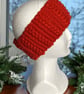 Crocheted Bobbles and Lines Ear Warmer - Image 4