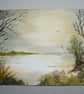 original art watercolour small format landscape painting ( ref FA 510 D2 ) - Image 1