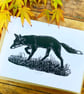 Fox greetings card - Image 2