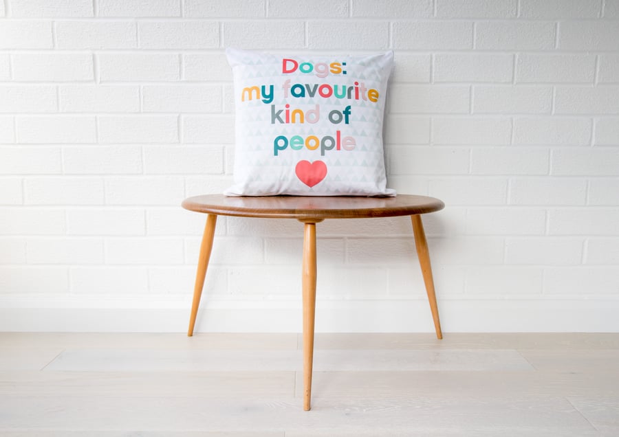 Dog gifts, Scandi style dog cushion cover, Minimal Noridc design dog gift idea