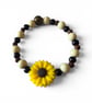 A lovely summery themed handmade bracelet 