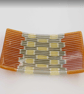 Fused glass strip-cut patterned decorative dish - Image 3
