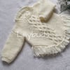 Knitting pattern for Faye, sweater, poncho