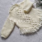 Knitting pattern for Faye, sweater, poncho