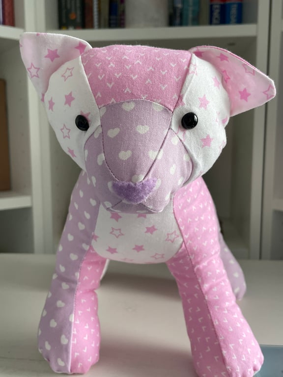 Handmade Patchwork Cat