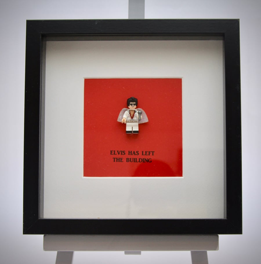 Elvis Presley custom mini Figure frame