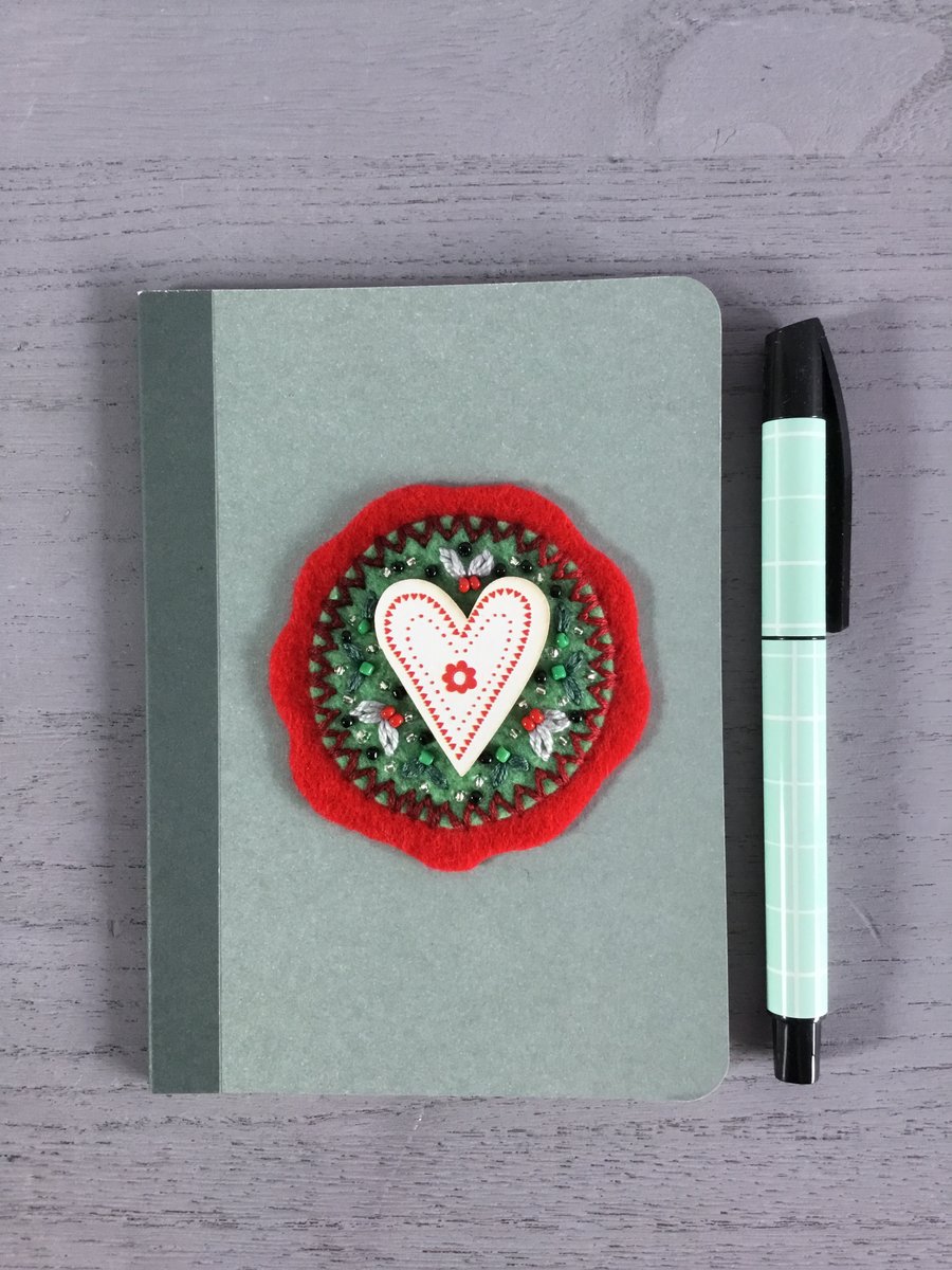Heart Notebook and Pen Set