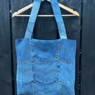 Jeans denim pocket bag - Tote - Shopper