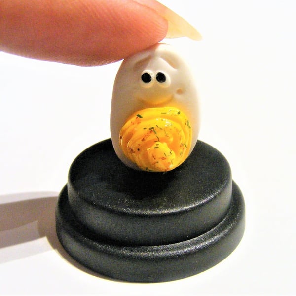 Pet Devilled Egg, Egg gift, Nostalgic food, Retro food, Gift for cook