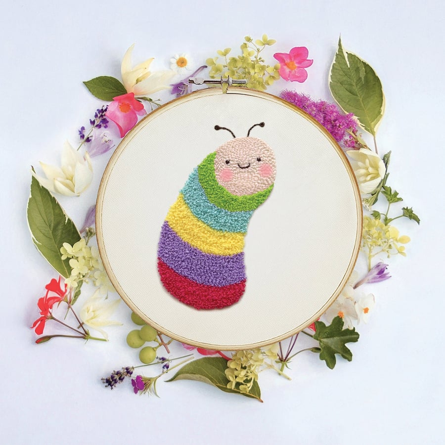 Punch Needle Pattern. Punch Needle Patterns. Punch Needle Tutorial.