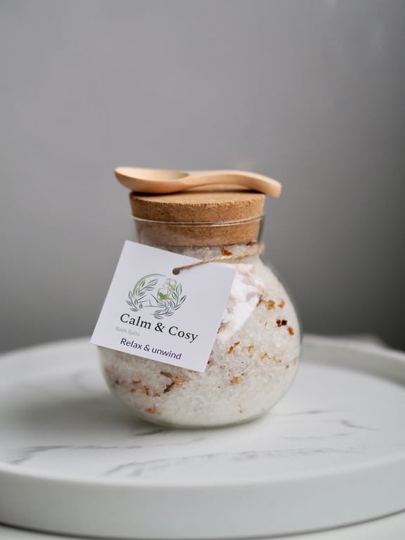 JASMINE & LEMON BATH SALTS 500G