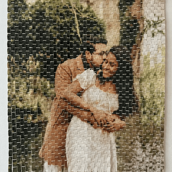 A4 Custom Woven Photograph