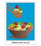 Salad Postcard