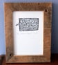 Lino print - Mini Cat Ballet - Image 2