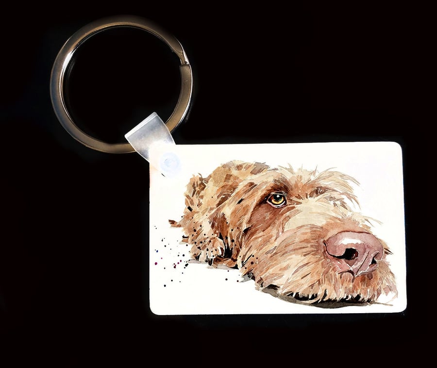 Wirehaired Vizsla Keyrings (Assorted) .Wirehaired Vizsla Keyring,Wirehaired Vizs