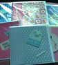 Handmade Greetings Cards, Pack of 6, Happy Birthday