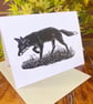 Fox greetings card - Image 5