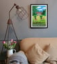 Bushy Park Hampton travel poster print by Susie West - Image 5