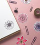 Daisy Sticker - Eco Friendly Vinyl Flower Sticker  - Image 3