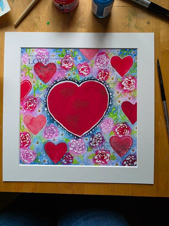 Let there be love - giclee print 