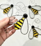 Stained Glass Buzzy Bee Suncatcher  - Handmade Hanging Decoration  - Image 2