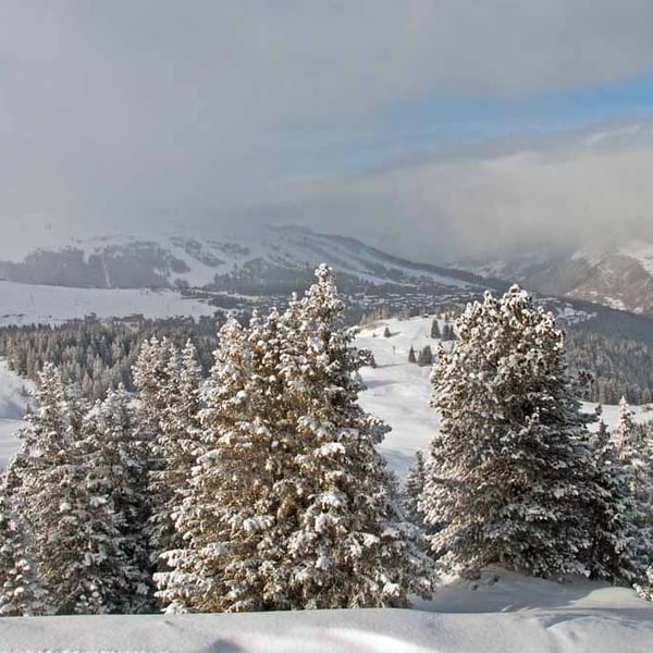 Courchevel 3 Valleys French Alps France Photograph Print