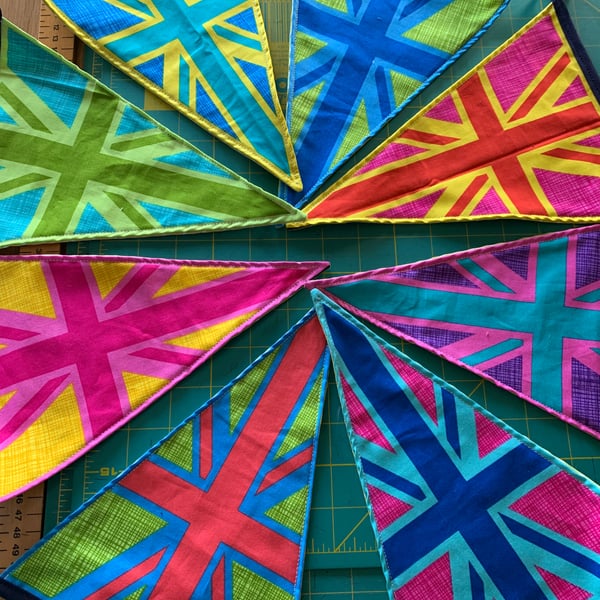 Retro Union Jack Bunting 