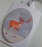 Christmas gift tags. Stag. Pack of 6 Christmas gift tags. Ref 489 - Image 2