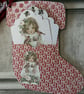 Christmas Stocking with Pockets and Tags CR 0031 - Image 7