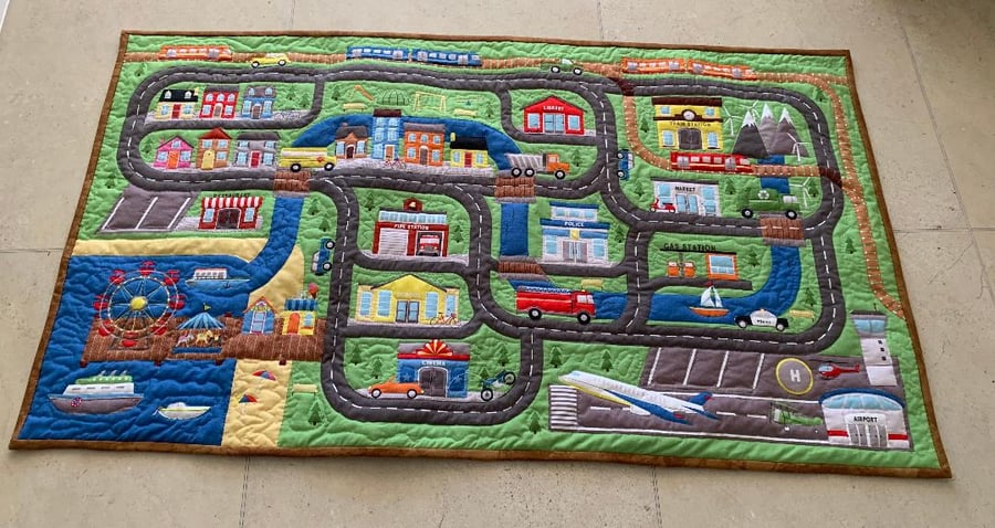 Roads play mat deals