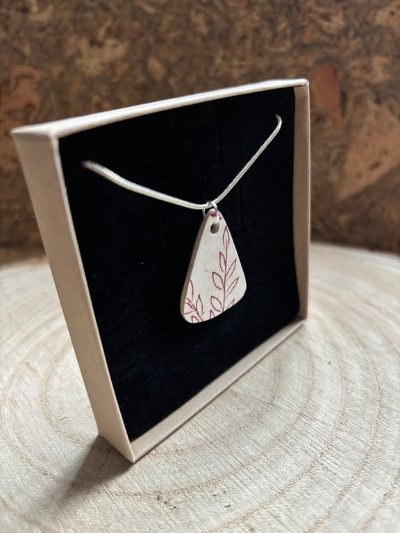 Handmade Pendant Necklace, Unique Eco Friendly Gifts , Handmade Christmas.