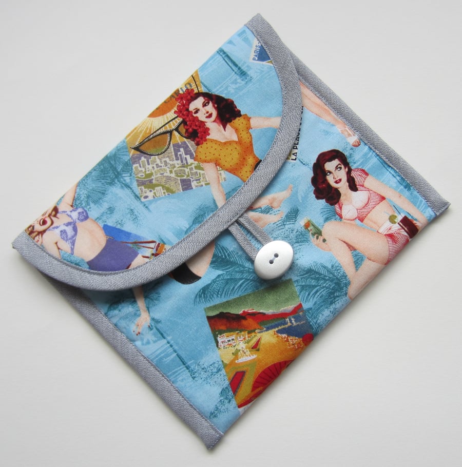 Bathing Belles Make Up Bag. Toiletries Bag