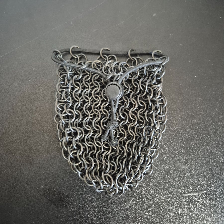 Small Chainmaille Dice & Coin Pouch