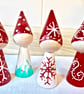 5 x POINTED HEAD GNOME PEG DOLLS  - Image 3